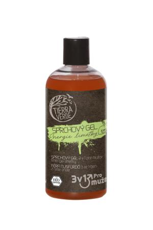 Gel za tuširanje 3 v 1 za moške Energy lime 500 ml