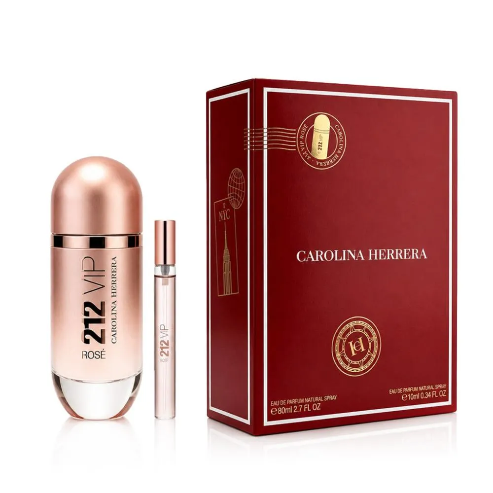 212 VIP Rosé 80 ml + EDP MINI parfumska voda za ženske 10 ml
