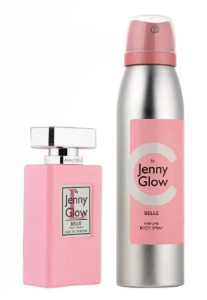 2PC G/S JENNY GLOW Belle 30 ML + pršilo za telo