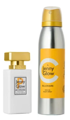 2PC G/S JENNY GLOW Billionaire 30 ML + pršilo za telo