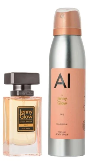 2PC G/S JENNY GLOW She 30 ML + pršilo za telo