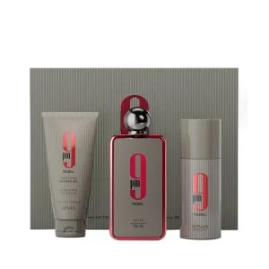 Afnan 9 pm Rebel 100 ml + telesni sprej 150 ml + SG parfumirana voda unisex