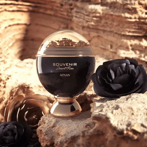 Souvenir Desert Rose U parfumirana voda 100 ml + losjon za telo 100 ml + gel za prhanje