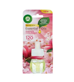 Air Wick Magnolija in Češnjevi Cvetovi tekoče polnilo za električno napravo 19 ml