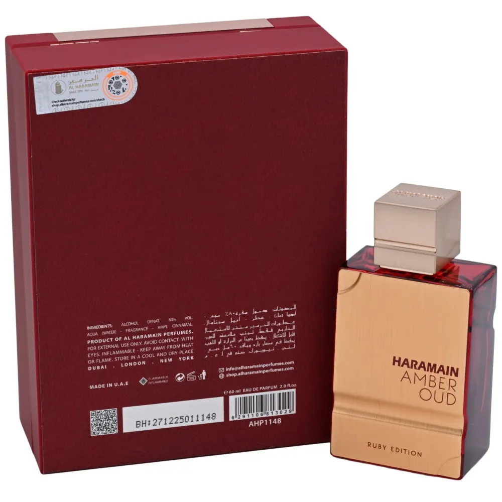 Amber Oud Ruby Edition parfumska voda unisex 60 ml
