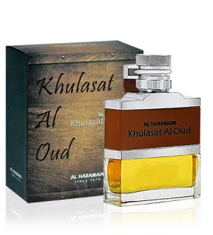 Al Haramain Khulasat Al Oud parfumirana voda za moške 100 ml