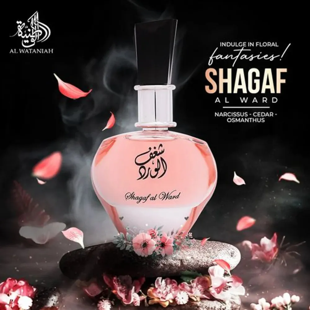 Shagaf Al Ward parfumska voda za ženske 100 ml