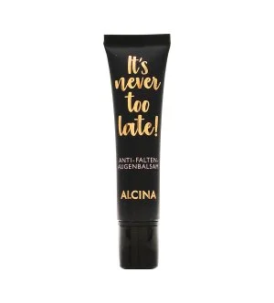 Alcina It's Never Too Late! balzam za predel okoli oči proti gubam