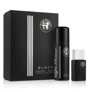 Alfa Romeo Alfa Romeo Black toaletna voda za moške 15 ml + sprej za telo