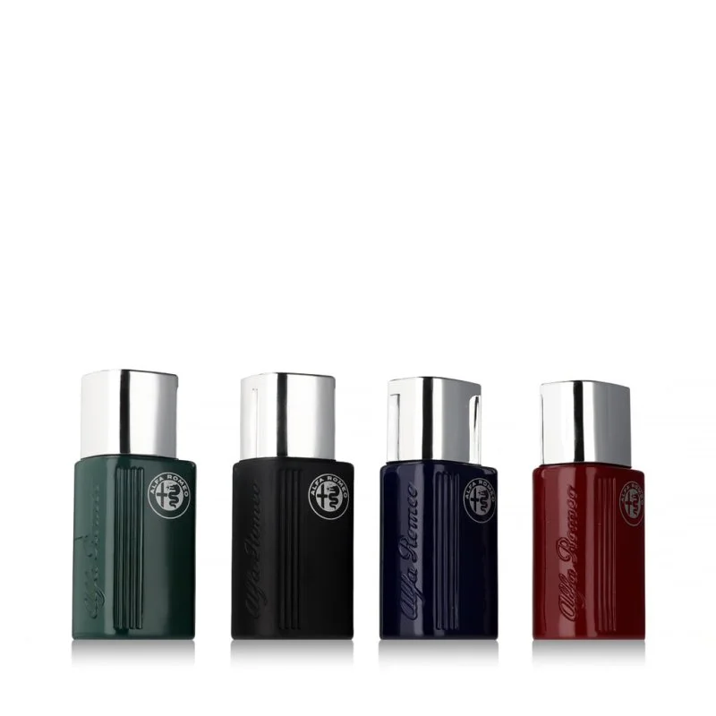 Alfa Romeo Black Green 15 ml + EDT Black 15 ml + EDT Blue 15 ml + EDT Red toaletna voda za moške