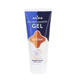 Alpa Chestnut zeliščni masažni gel