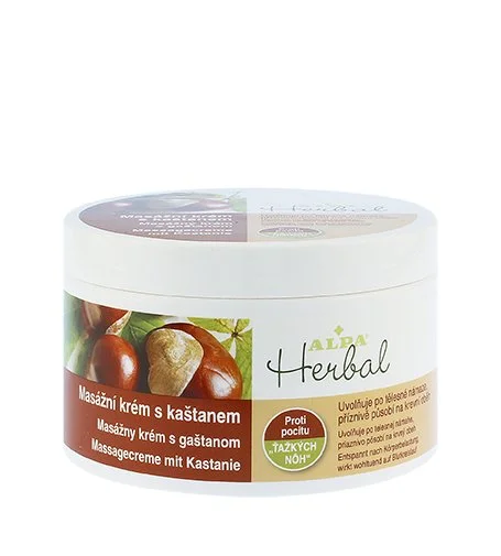 Herbal masažna krema z divjim kostanjem 250 ml