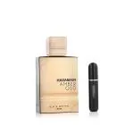 Amber Oud Black Edition darilni set + ponovno polnilni razpršilec za parfum parfumska voda uniseks 150 ml