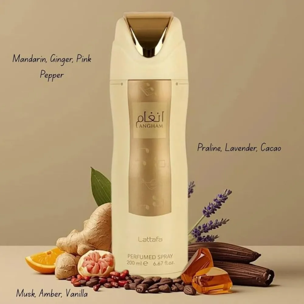 Angham DEO v spreju unisex 200 ml