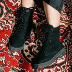 Perky Čevelj za gležnje Rustic Black