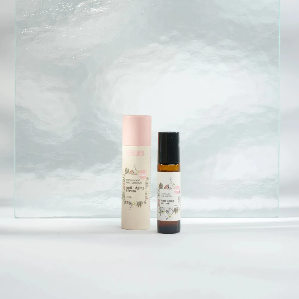 Kvitok Nočni serum proti staranju za zrelo kožo (30 ) 10 ml Roll-on
