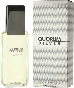 Antonio Puig Quorum Silver toaletna voda 100 ml za moške