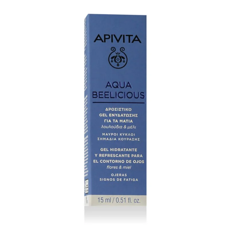 Aqua Beelicious hladilni vlažilni gel za predel okoli oči 15 ml