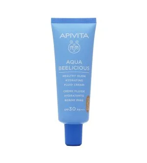 Apivita Aqua Beelicious Fluid Cream tonirana vlažilna krema SPF 30