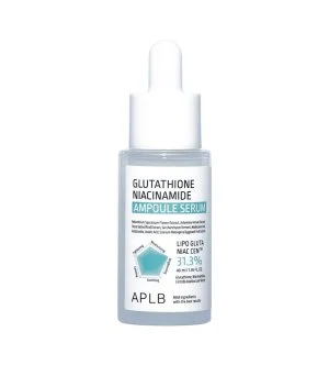 APLB Glutathione Niacinamide Ampoule Serum posvetlitveni serum za obraz