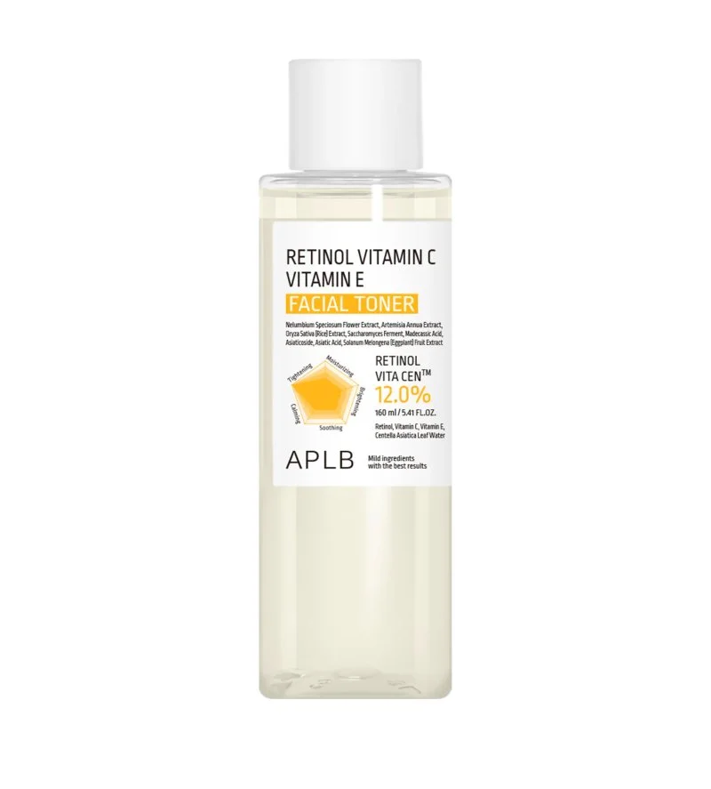 Retinol Vitamin C Vitamin E tonik za obraz proti staranju 160 ml