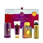 Club de Nuit Untold set – parfumirana voda 105 ml + telesni sprej 50 ml + deodorant v stiku 75 g + losjon za telo 100 ml
