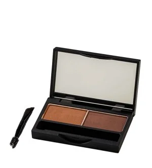 Armaf Enchanting Brow Eyebrow Duo paleta pudrastih senčil za obrvi 3 g 02 Cappuccino
