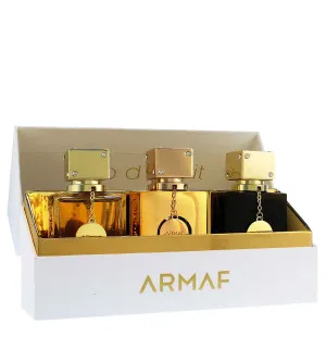 Armaf Club De Nuit Parfum A Collector's Pride darilni set za ženske parfumska voda Club De Nuit Women 30 ml + parfumska voda Club De Nuit Milestone 30 ml + parfumska voda Club De Nuit Intense Woman 30 ml