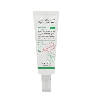 Axis-y Complete No-Stress Physical Sunscreen V.3 mineralna sončna krema SPF 50+ PA++++