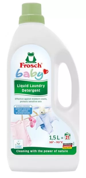 Frosch Pralni prašek za perilo za dojenčke (ECO, 1500 ml)