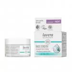 Lavera Basis Sensitiv Pomirjujoča nočna krema brez parfuma 50 ml