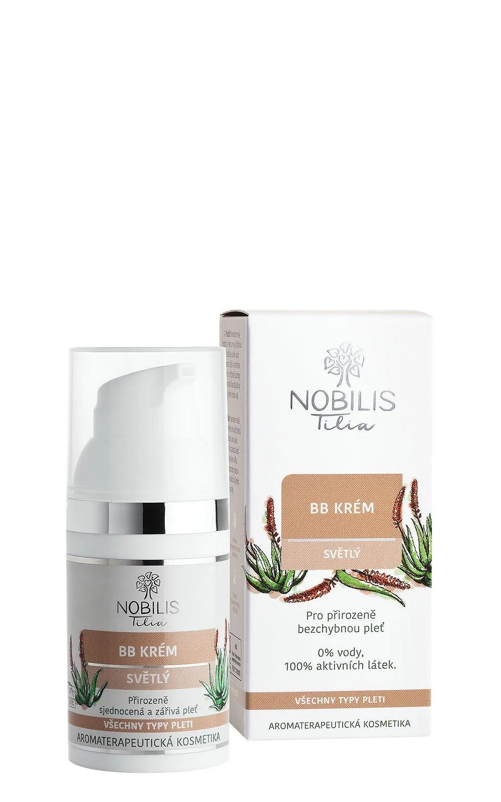 Nobilis Tilia BB krema z aloe vero light 30ml