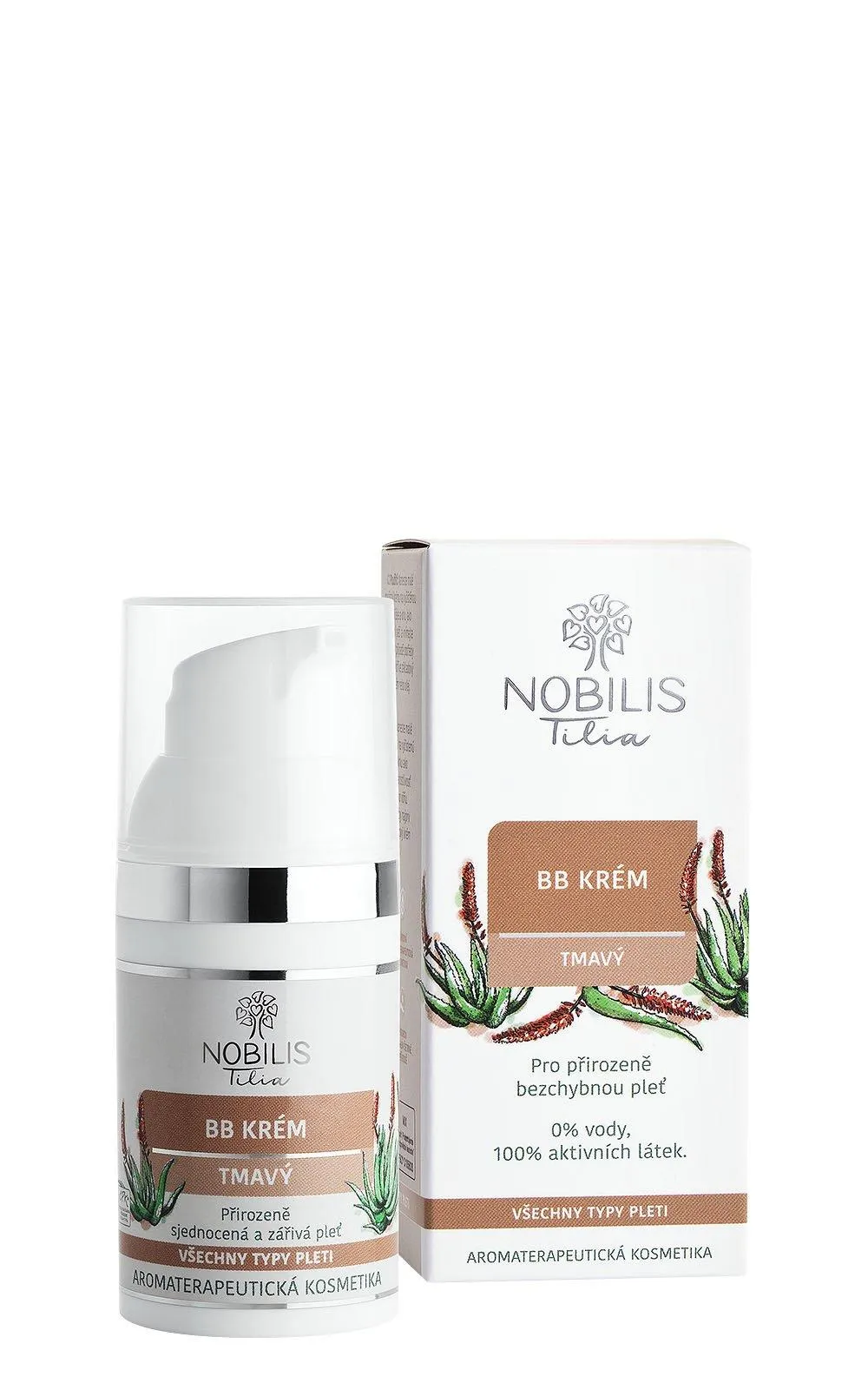 Nobilis Tilia BB krema z aloe vero temna 30ml