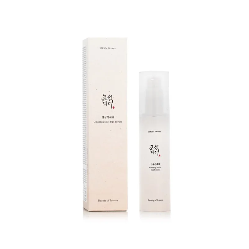 Vlažilni sončni serum z ženšenom SPF 50+ 50 ml