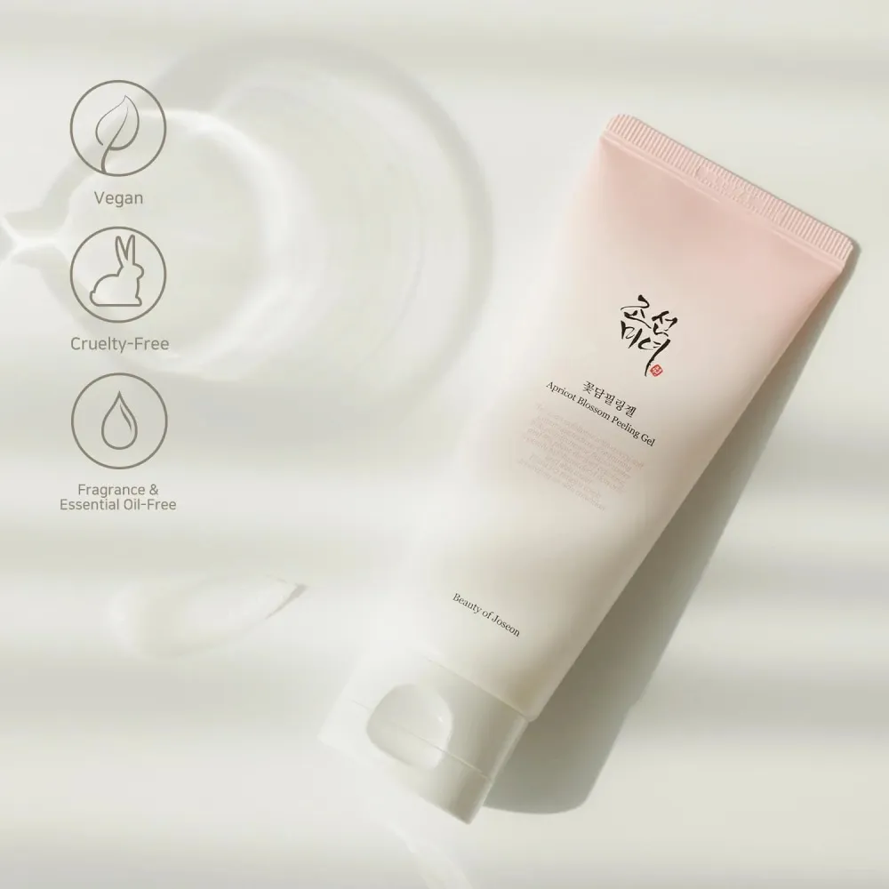 Apricot Blossom nežen gelni piling za obraz 100 ml