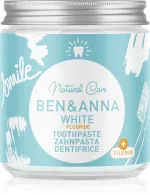 Ben & Anna Belilna zobna pasta s fluoridom (100 ml) - s kamilico in žajbljem