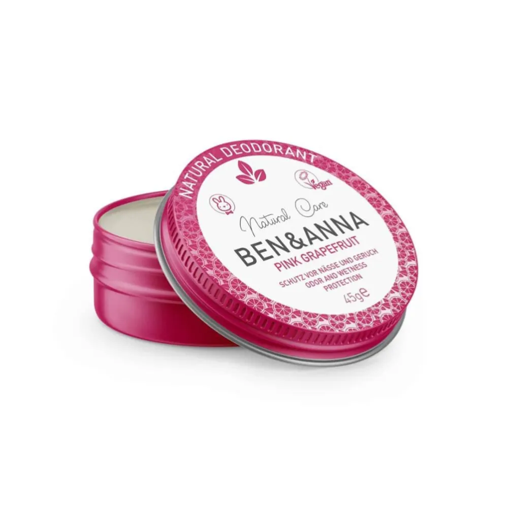 Ben & Anna Kremni dezodorant z rožnatim grenivkam (45 g)
