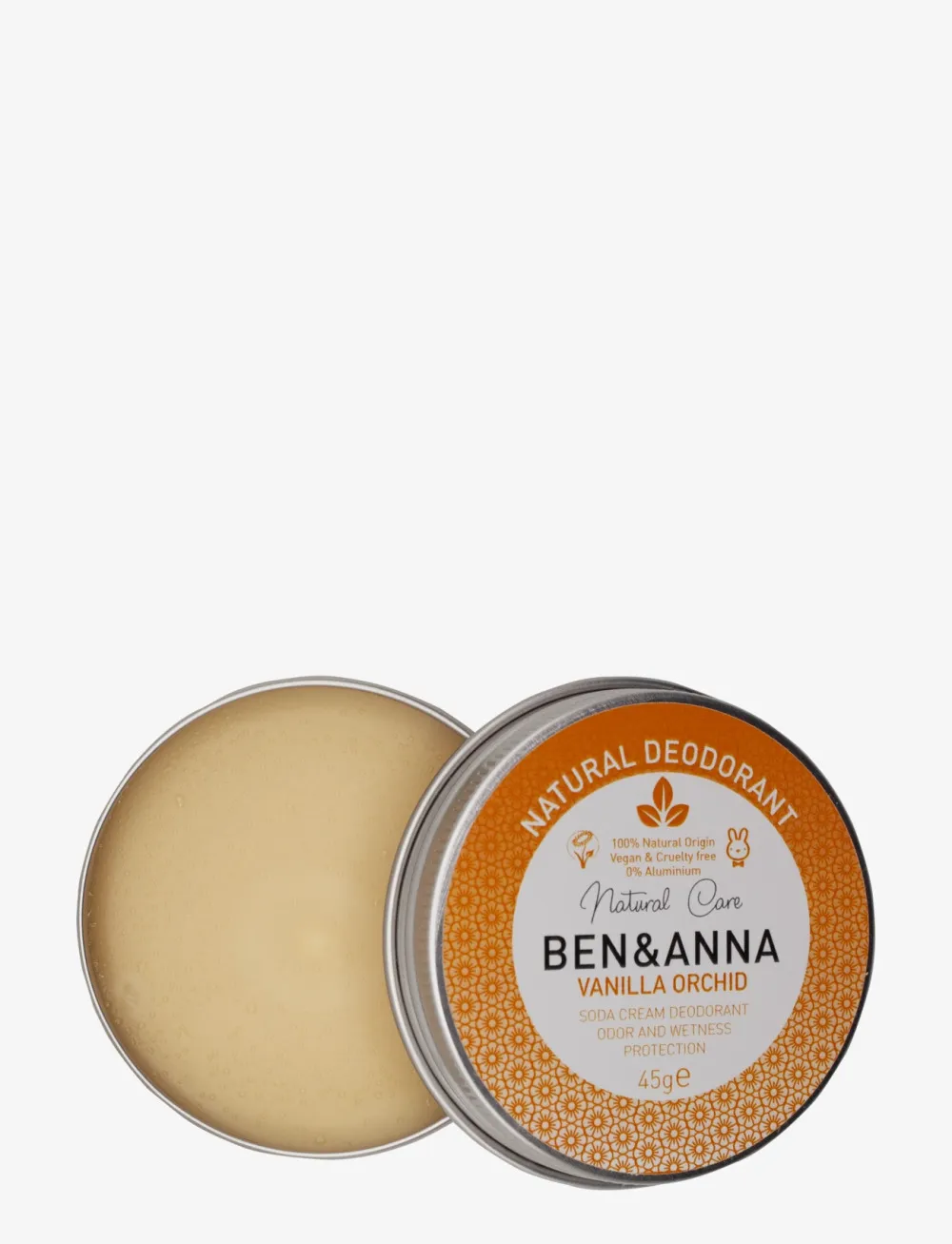 Ben & Anna Kremni dezodorant Vanilla Orchid (45 g)