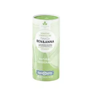 Ben & Anna Dezodorant Sensitive Solid (40 g) - Limona in limona - brez sode bikarbone