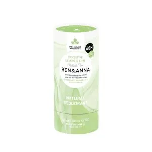 Ben & Anna Dezodorant Sensitive Solid (40 g) - Limona in limona - brez sode bikarbone