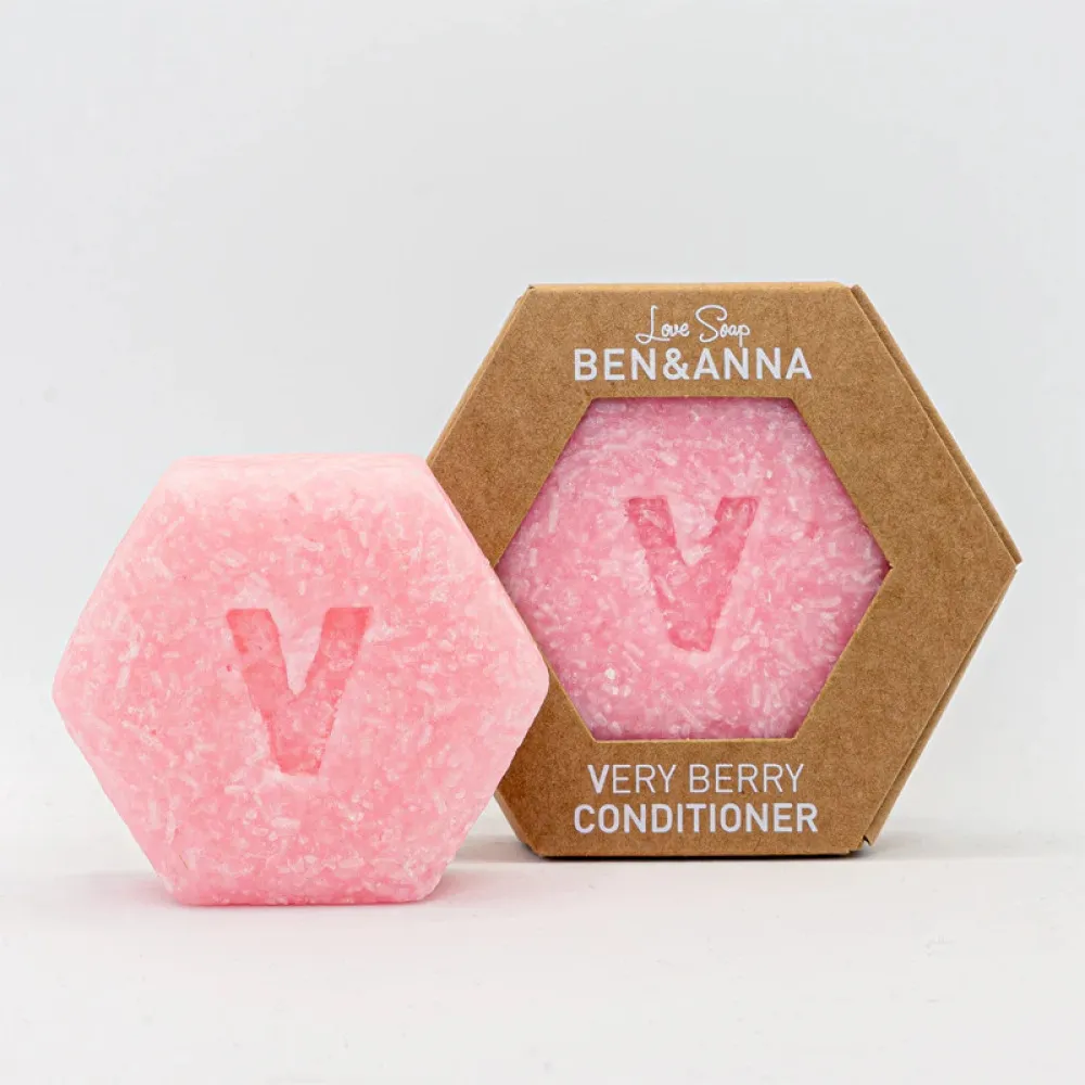 Ben & Anna Trdi balzam za zaščito in sijaj - Jagode (60 g)