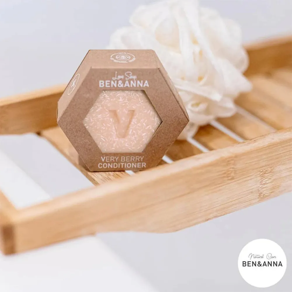 Ben & Anna Trdi balzam za zaščito in sijaj - Jagode (60 g)
