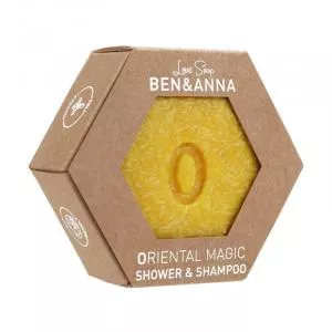 Ben & Anna Negovalni trdi šampon za lase in telo 2v1 - Magic of the Orient (60 g)