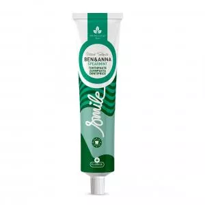 Ben & Anna Fluoridna zobna pasta (75 ml) - Spearmint - s svežo meto