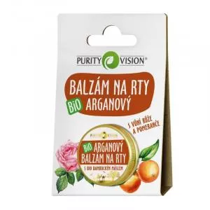 Purity Vision Organski arganov balzam za ustnice 12 ml