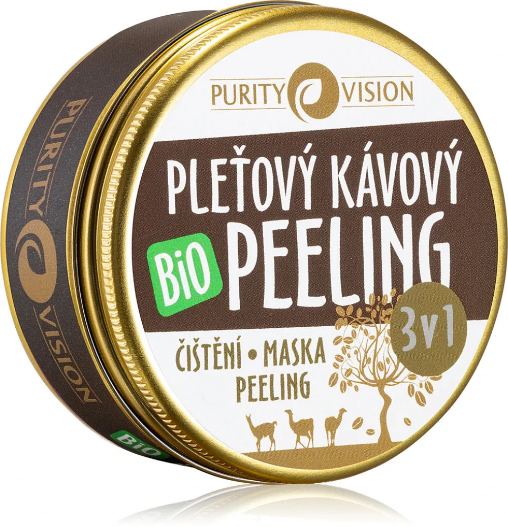 Purity Vision Bio kavni piling za obraz 3v1 70 ml