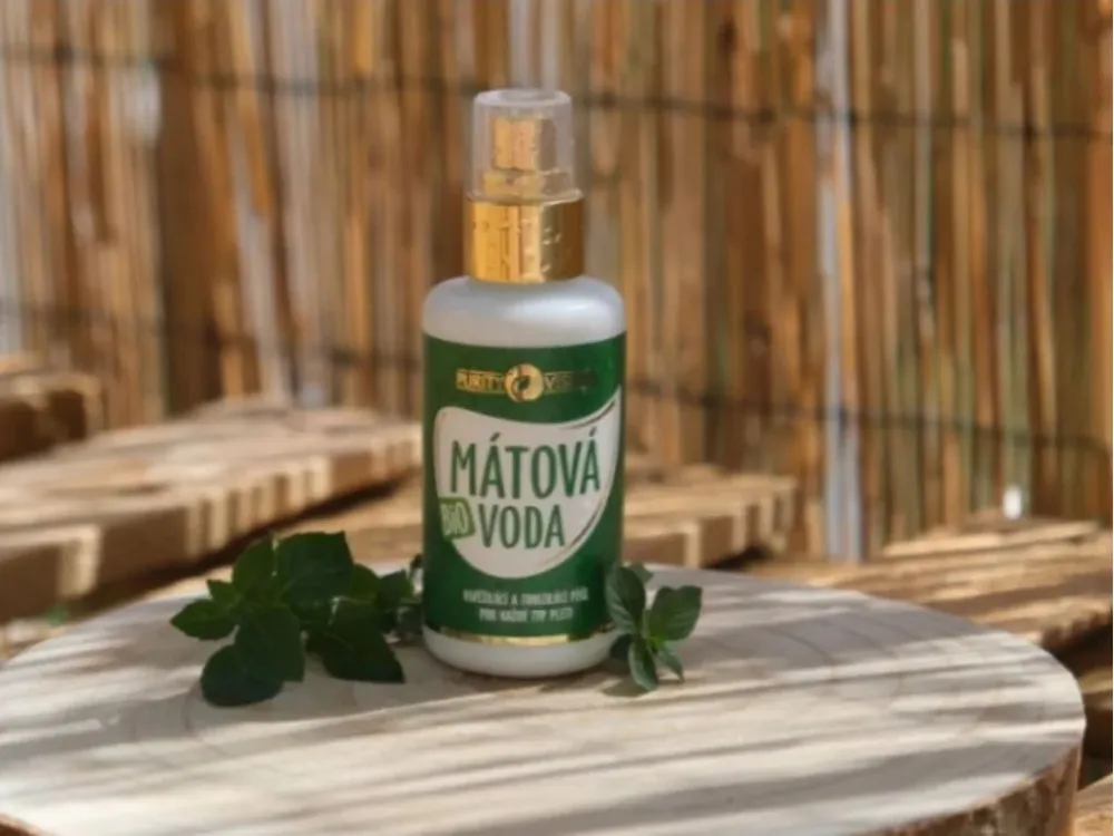 Purity Vision Ekološka voda iz poprove mete 100 ml