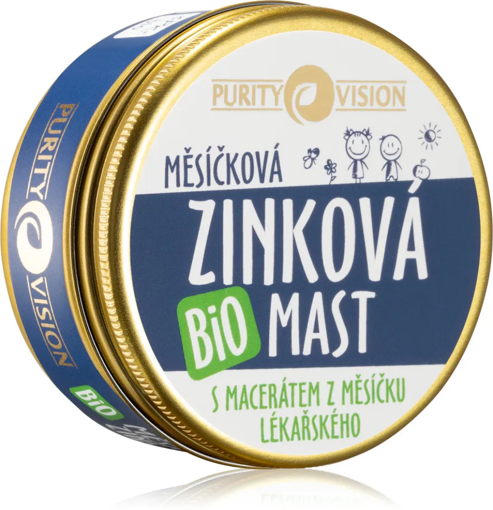Purity Vision Ekološko mazilo s cinkom iz ognjiča 70 ml
