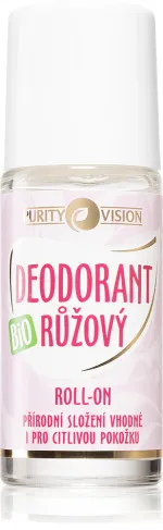 Purity Vision Bio roza dezodorant roll-on 50 ml