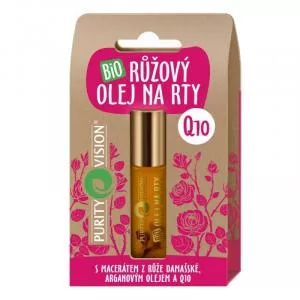 Purity Vision Olje za ustnice Bio Rose s Q10 10 ml